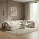 Indulge - Linen 7 Piece Modular Sectional