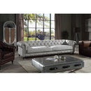 Ofer - Sofa - Vintage White Top Grain Leather