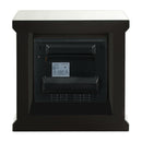 Noralie - 29" Fireplace - Mirrored & Faux Diamonds
