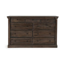 Adelaide - Wood 9 Drawer Dresser - Cocoa Brown