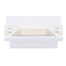 Jessica - Wood LED Panel Bed