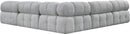 Ames - 5 Piece Fabric Modular Corner Sectional