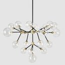 Phoenix - Chandelier - Black / Gold