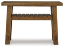 Mackifeld - Sofa Table - Warm Brown