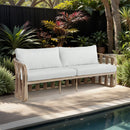 San Pietro - Resilient Waterproof Fabric 90.5" Upholstered Outdoor Patio Sofa