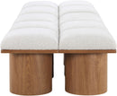 Pavilion - 10 Piece Modular Bench With Brown Base