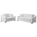 Ashlyn - Upholstered Sloped Arm Sofa Set