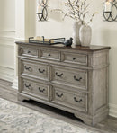 Lodenbay - Dresser - Antique Gray