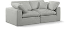 Comfy - Linen Modular Sofa 2 Seats