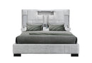 Oscar - King Bed Without Wood Trim - Gray