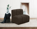 Arc - Boucle Fabric Straight Chair