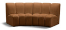 Infinity - 2 Piece Modular Sectional - Saddle