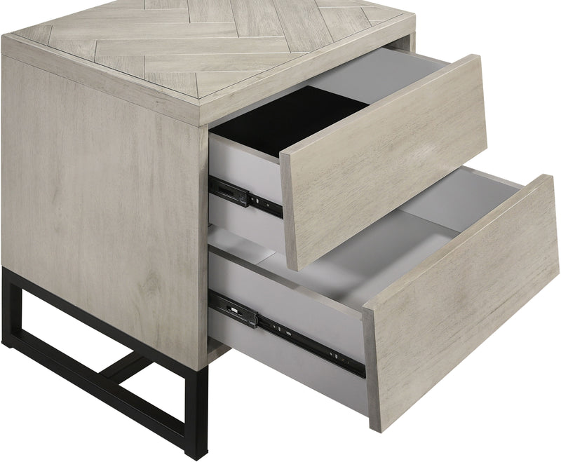 Weston - Night Stand - Grey Stone