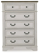 Blendon - Five Drawer Chest - Two-tone