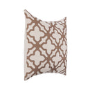 Mullan - 22" x 22"Pillow - Frothed Brown