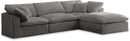 Cozy - 4 Piece Modular Sectional With Chaise