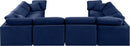 Indulge - Velvet 8 Piece Modular Sectional