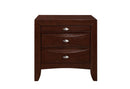 Linda - New Nightstand - New Merlot