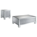 Gillian - Mirrored Coffee Table Set