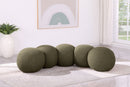 Apollo - Boucle Fabric Bench