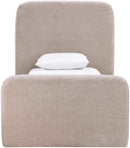 Fira - Chenille Fabric Upholstered Bed