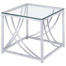 Lille - Glass Top Coffee And End Table Set