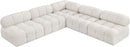 Ames - 5 Piece Fabric Modular Corner Sectional