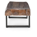 Duarte - Solid Wood Bench - Reclaimed Brown