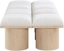 Pavilion - 8 Piece Modular Bench With Natural Base