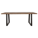 Ditman - Live Edge Dining Table - Gray Sheesham