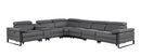 1246 - 7-Piece L-Shaped Modular Power Reclining Sectional With 4 Power Recliners And Power Headrests