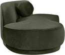 Avra - 86" Velvet Performance Fabric Upholstered Sofa