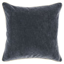 Heirloom Velvet - SLD Pillow - Stone Gray