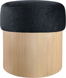 Nimes - Ottoman / Stool With Natural Base