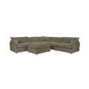 Caplan - 6 Piece Modular Sectional With Ottoman
