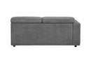 Alwin - Modular Lf Sofa - Dark Gray Fabric