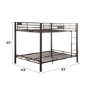 Limbra - Double Queen Bunk Bed - Sandy Black