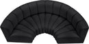 Arc - Faux Leather 4 Piece U-Shaped Modular Sofa