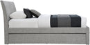 Myles - Chenille Twin Trundle Bed