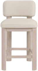 Paloma - Faux Leather Upholstered Counter Stool (Set of 2)