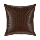 Leather Seston - 20" x 20" Pillow - Brown