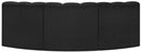 Arc - Boucle Fabric 3 Piece Modular Corner Sofa