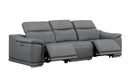 2679 - Power Reclining Sofa, Loveseat & Chair Set In Genuine Leather (6 Recliners)