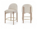 Torino - Counter Stool With Brushed Natural Base