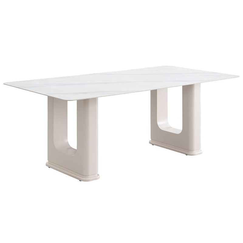 Kalam - Dining Table - Ceramic Top & Beige Finish