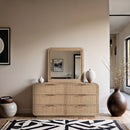 Windsor - Rubberwood Mirror - Natural