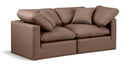 Indulge - Faux Leather 2 Seat Modular Sofa