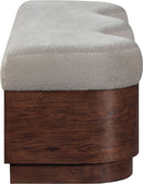 Savoy - Bench With Brown Base