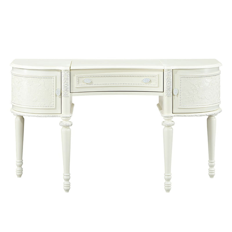 Dorothy - Vanity Desk & Mirror - Ivory