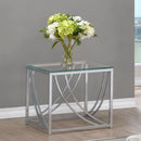 Lille - Glass Top Entryway Sofa Console Table Accents